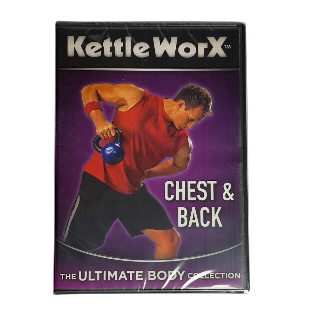 Kettle WorX Chest &‎ Back Workout Kettlebells Fitness DVD
